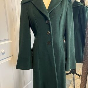 Alberta Ferretti Deep Green Outerwear